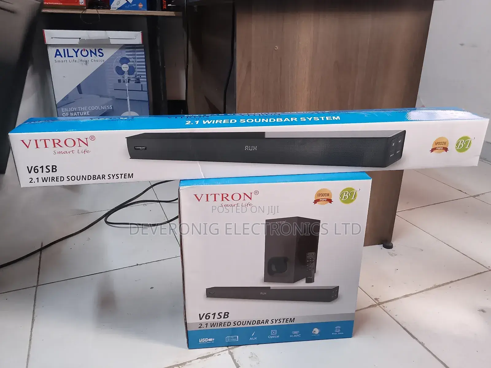 Vitron V61sb Wireless Sound Bar