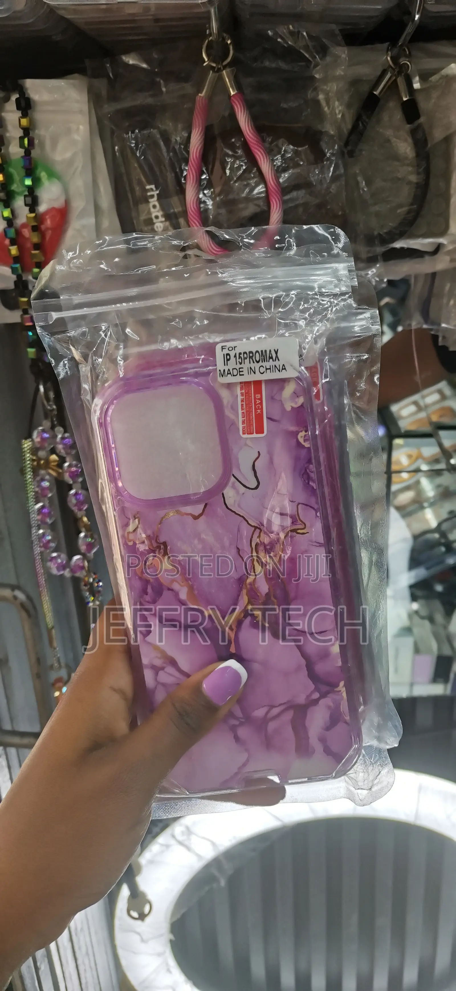 Exaar Marble Pattern Case Designed for iPhone 15 Pro Max