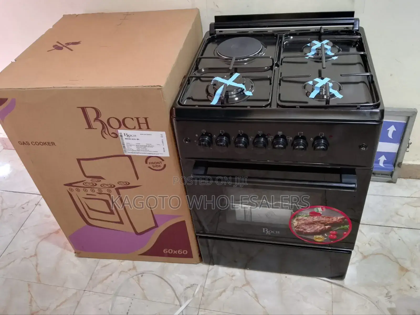 Black Roch 60by60 Standing Cooker