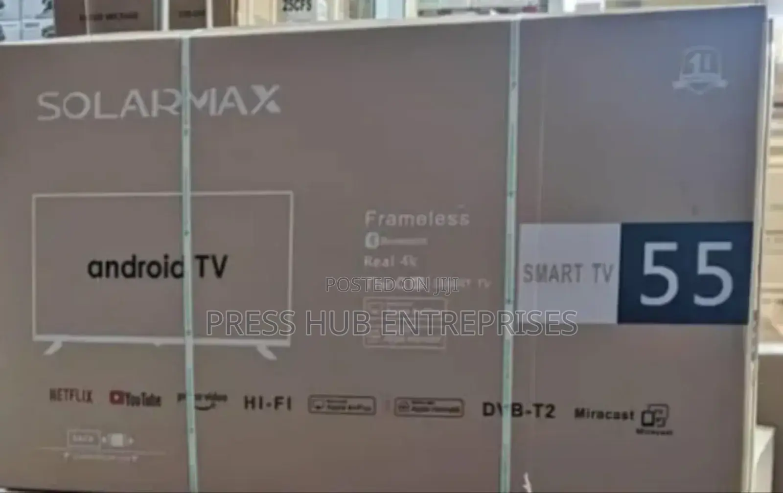 Solarmax 55-Inch Smart Android Tv