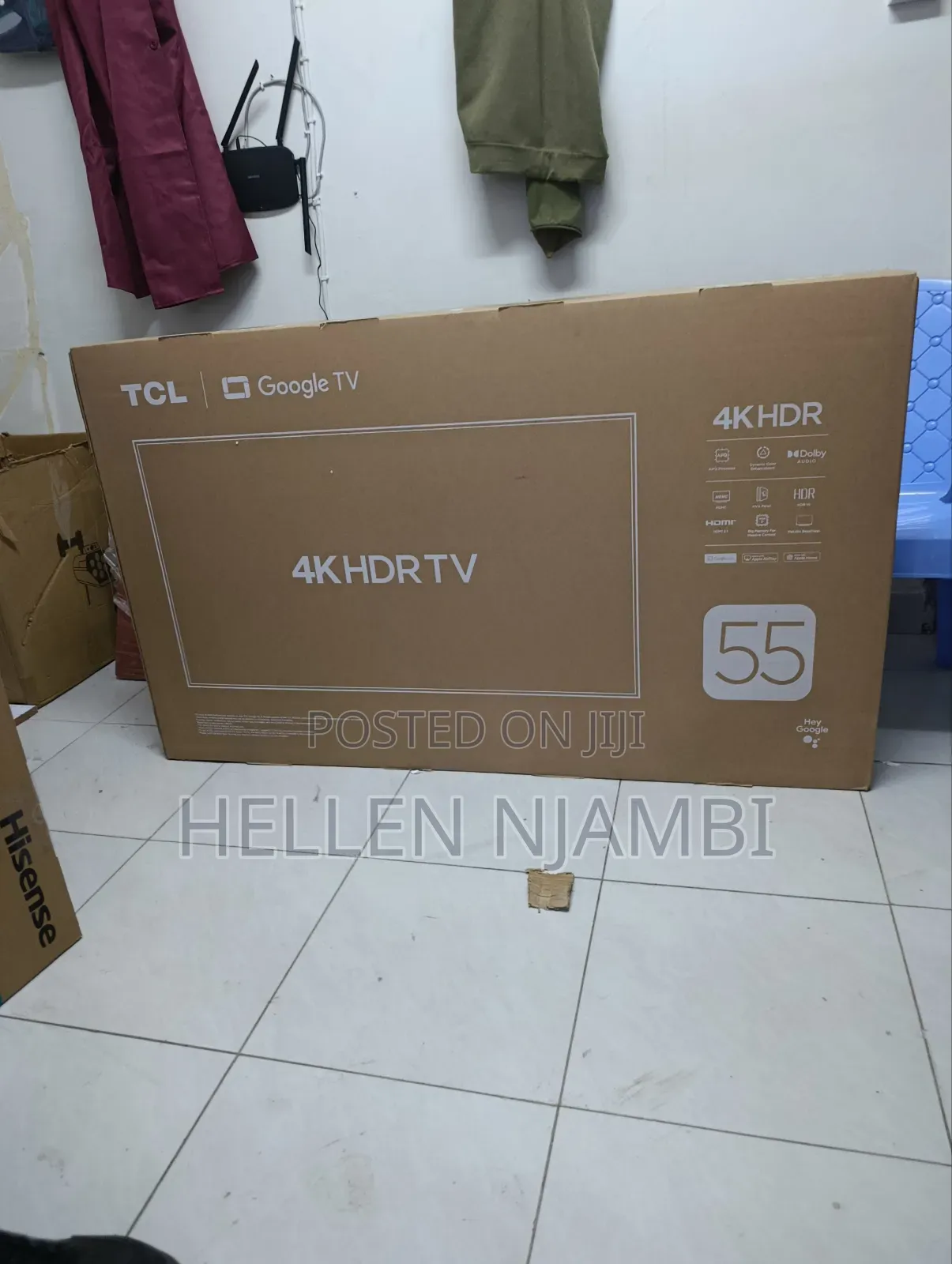 TCL 55 Inch Smart Google Tv With Dolby Audio