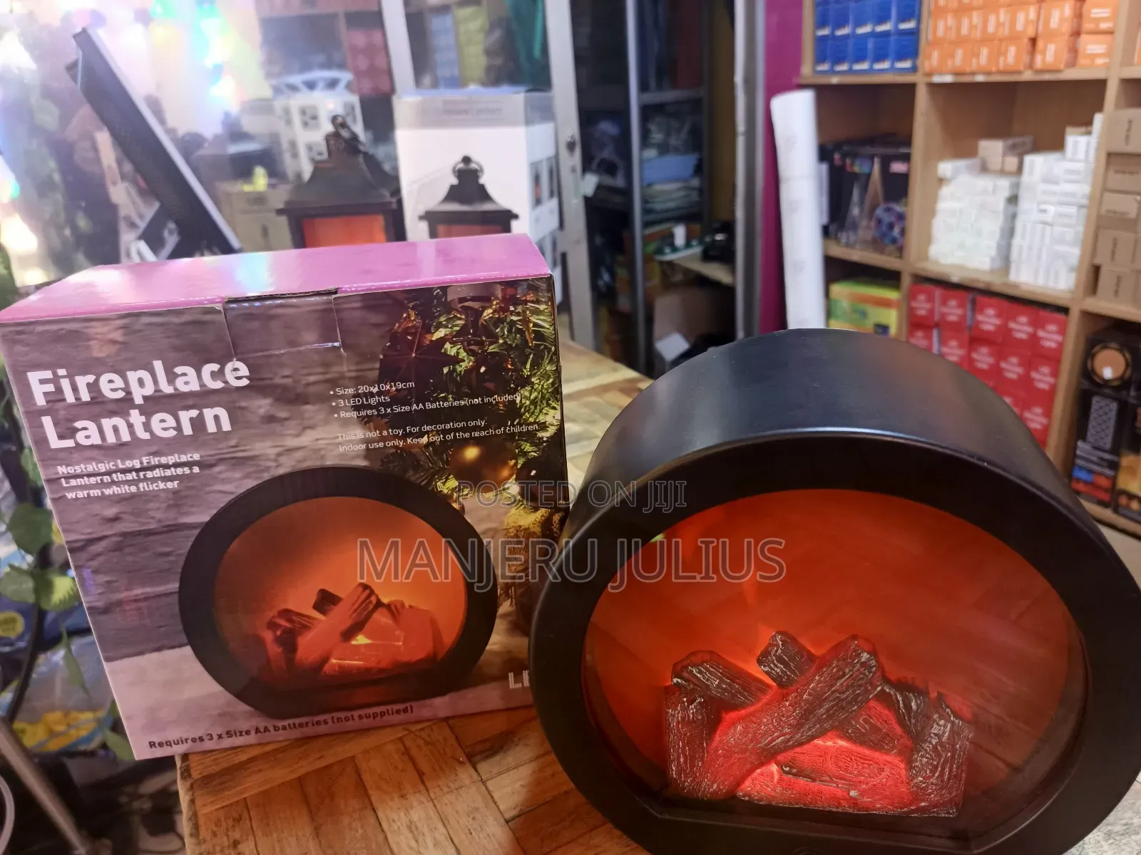 Mini Fireplace Lantern