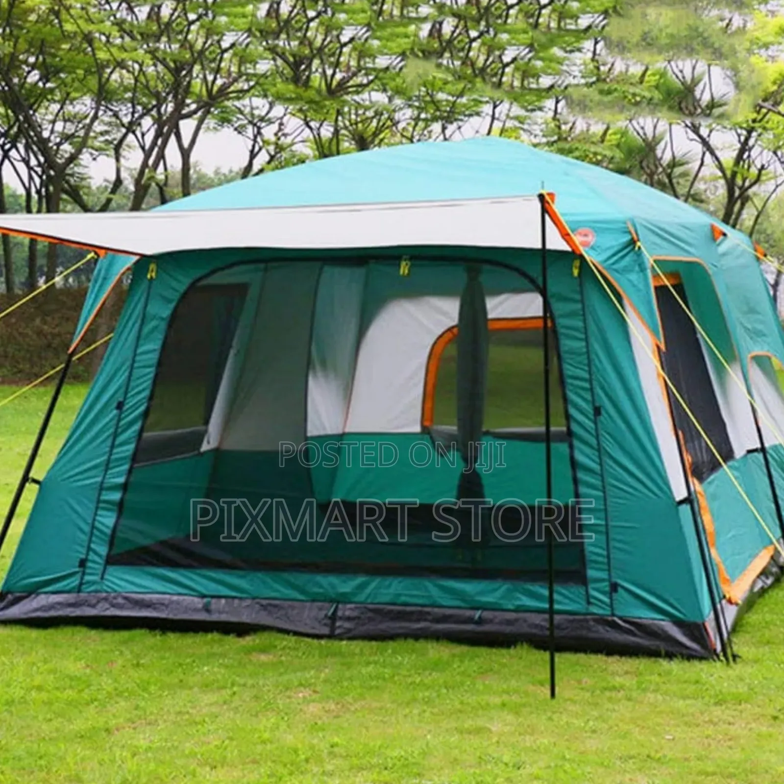 Large 5–12 Person Family Camping Tent Waterproof