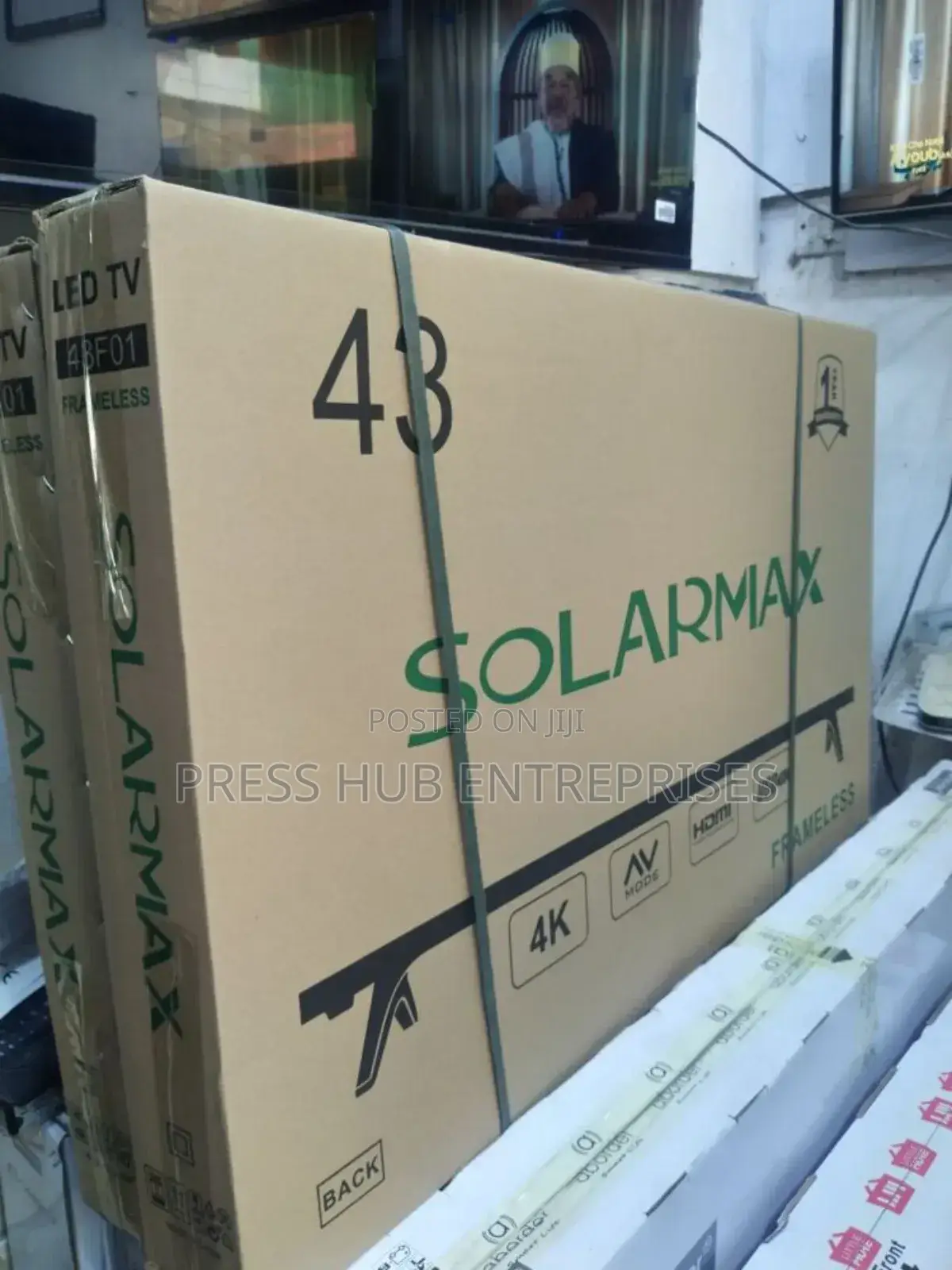 43-Inch Solarmax Smart Android Tv.