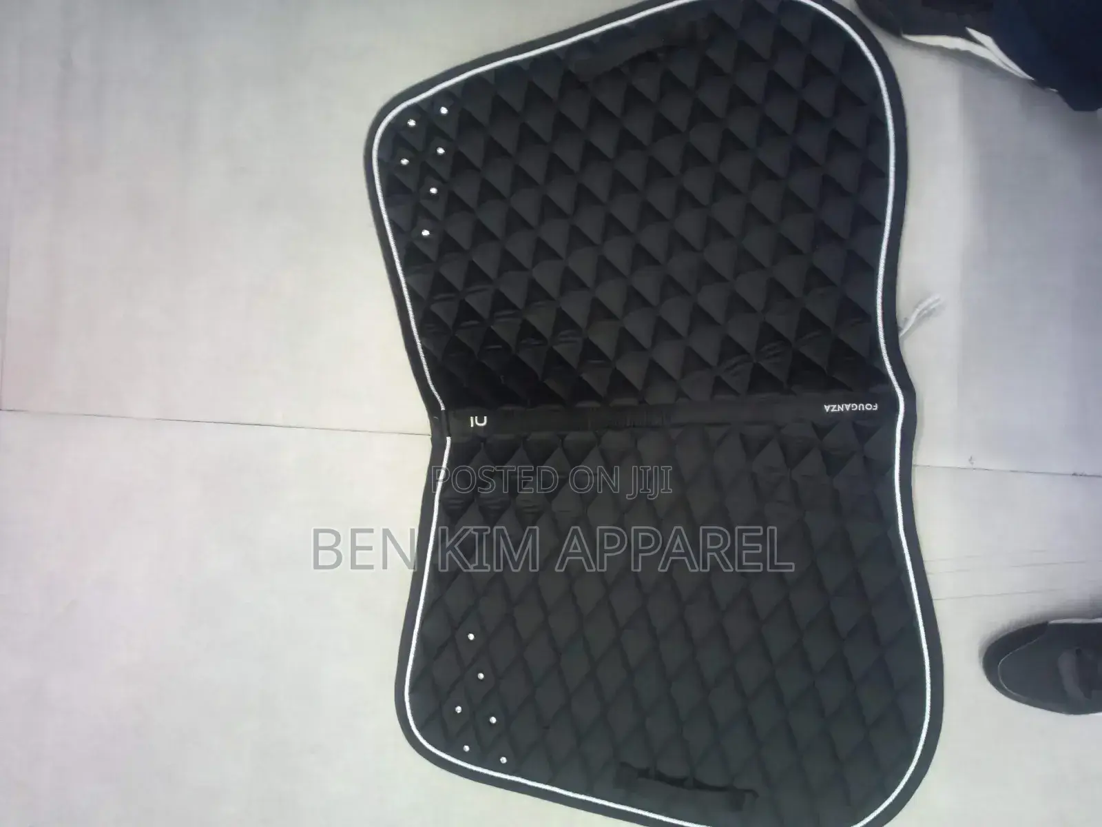 Fs Horse and Pony Riding Saddle Cloth Rhinestone Navy Machine Washable