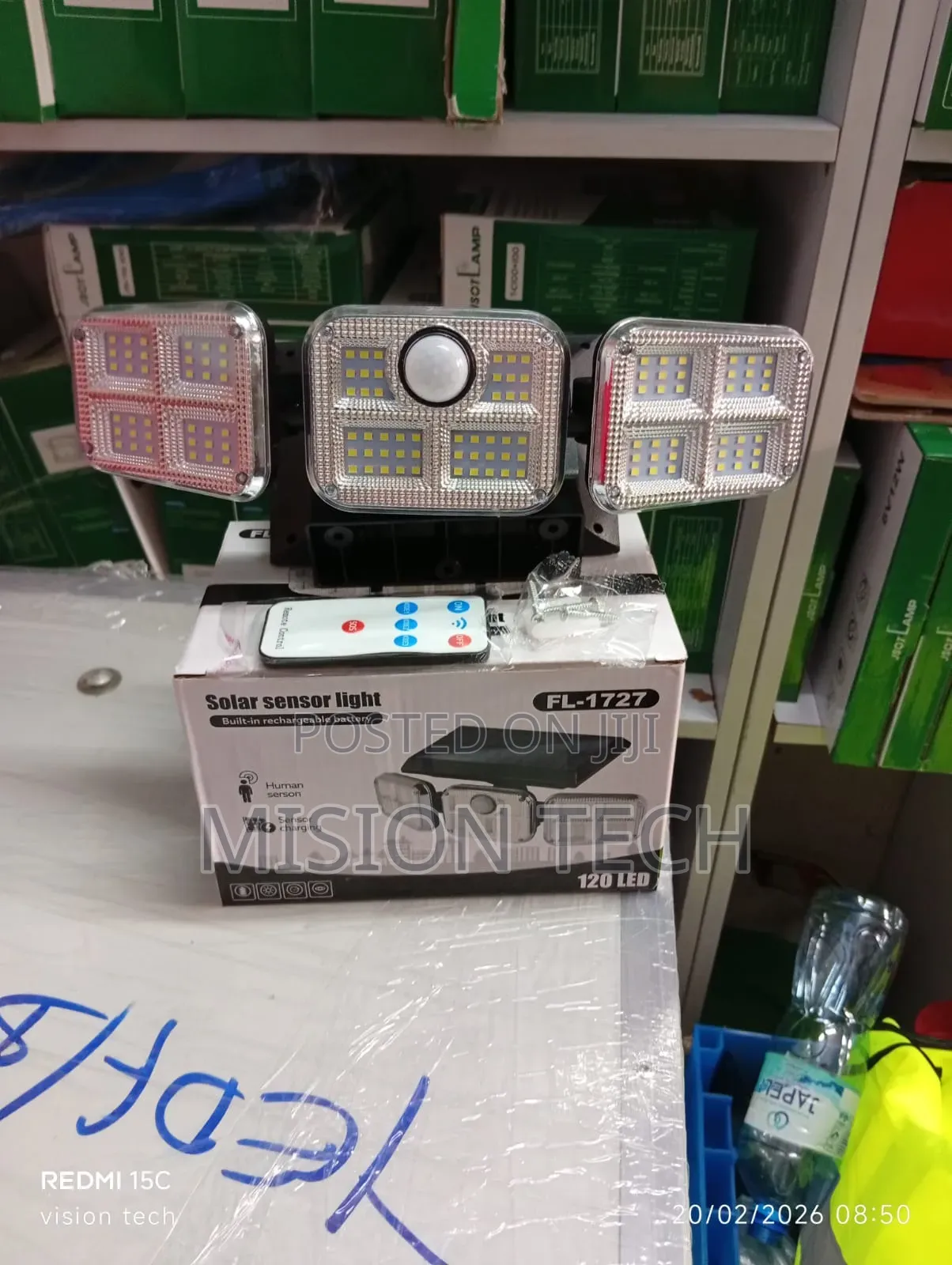 3 Head Solar Street Light** 
