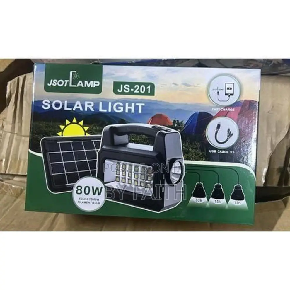 Jsot Lamp Js-201 Solar Lighting Kit.