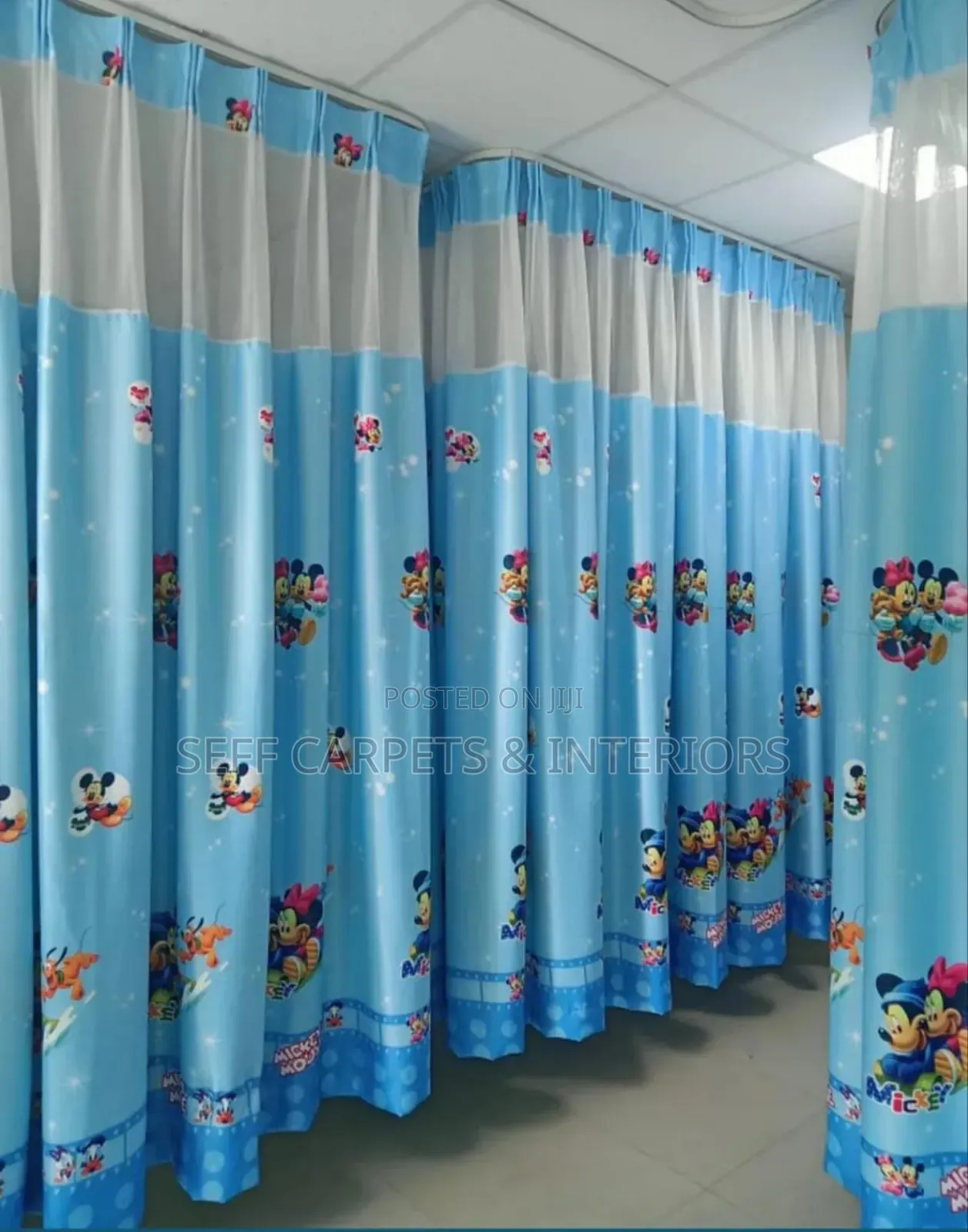Cartoon Themed Hospital Curtains