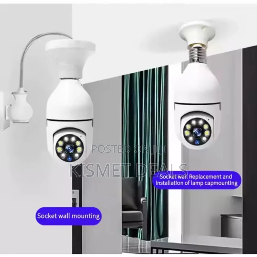 Wifi Panoramic Light Bulb Security Camera 360° View
