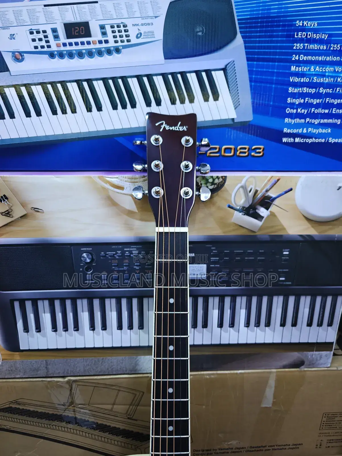 Sunburst Fender Acoustic