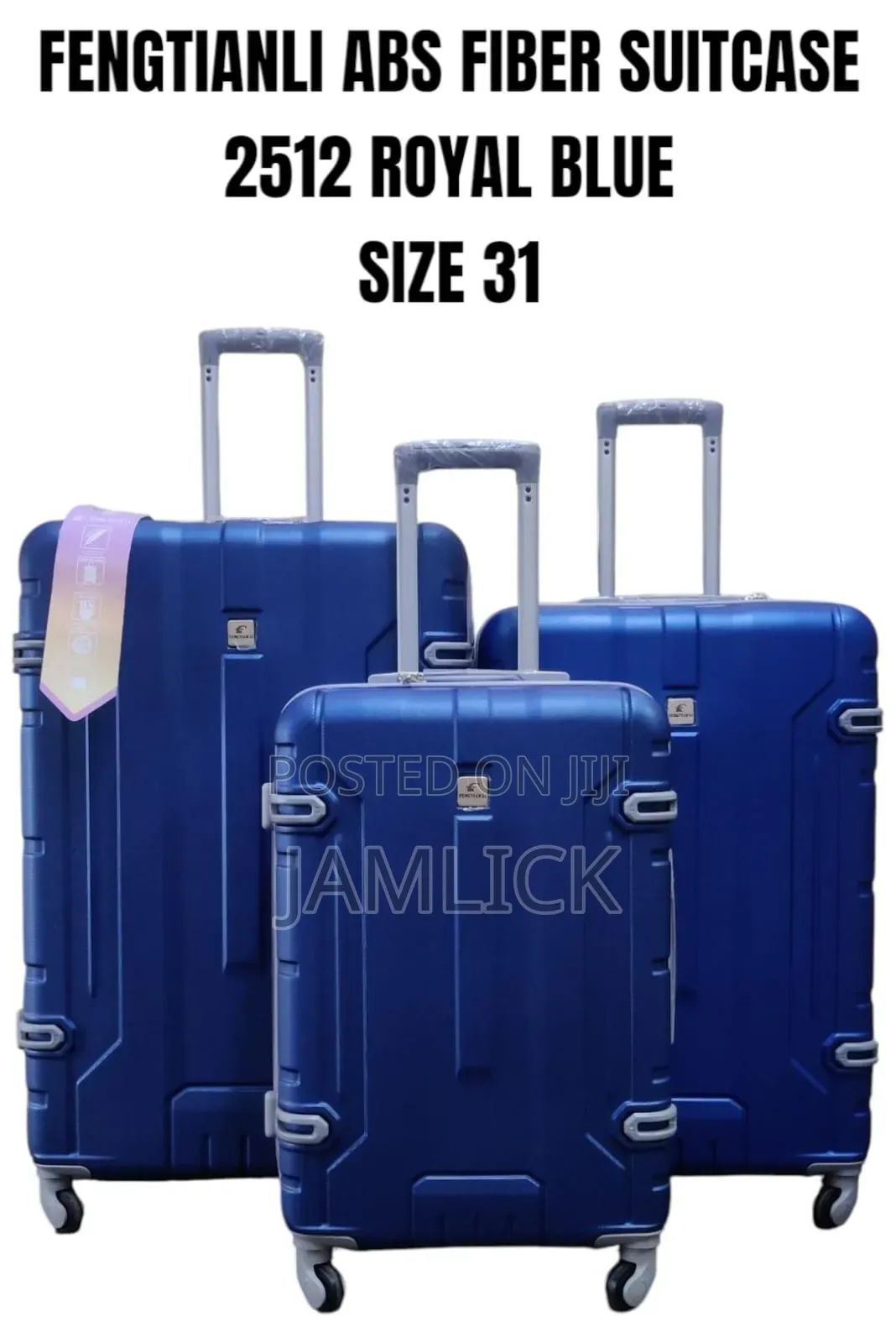 Size 31- 3pcs Abs Fiber Suitcase Set