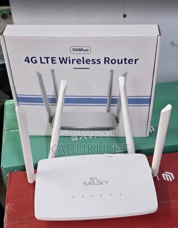 4g Lte 300mbps Router With Sim Card Slot
