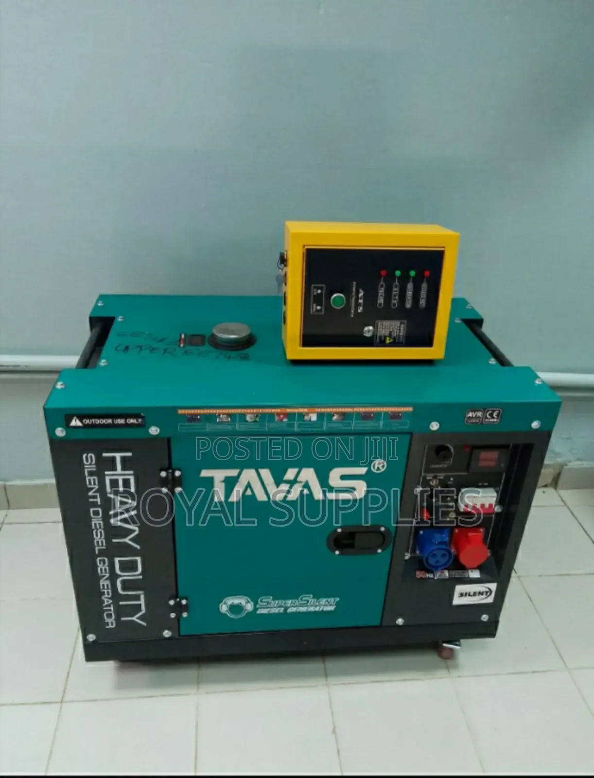 Heavy Duty 15kva Diesel Generator 3/1