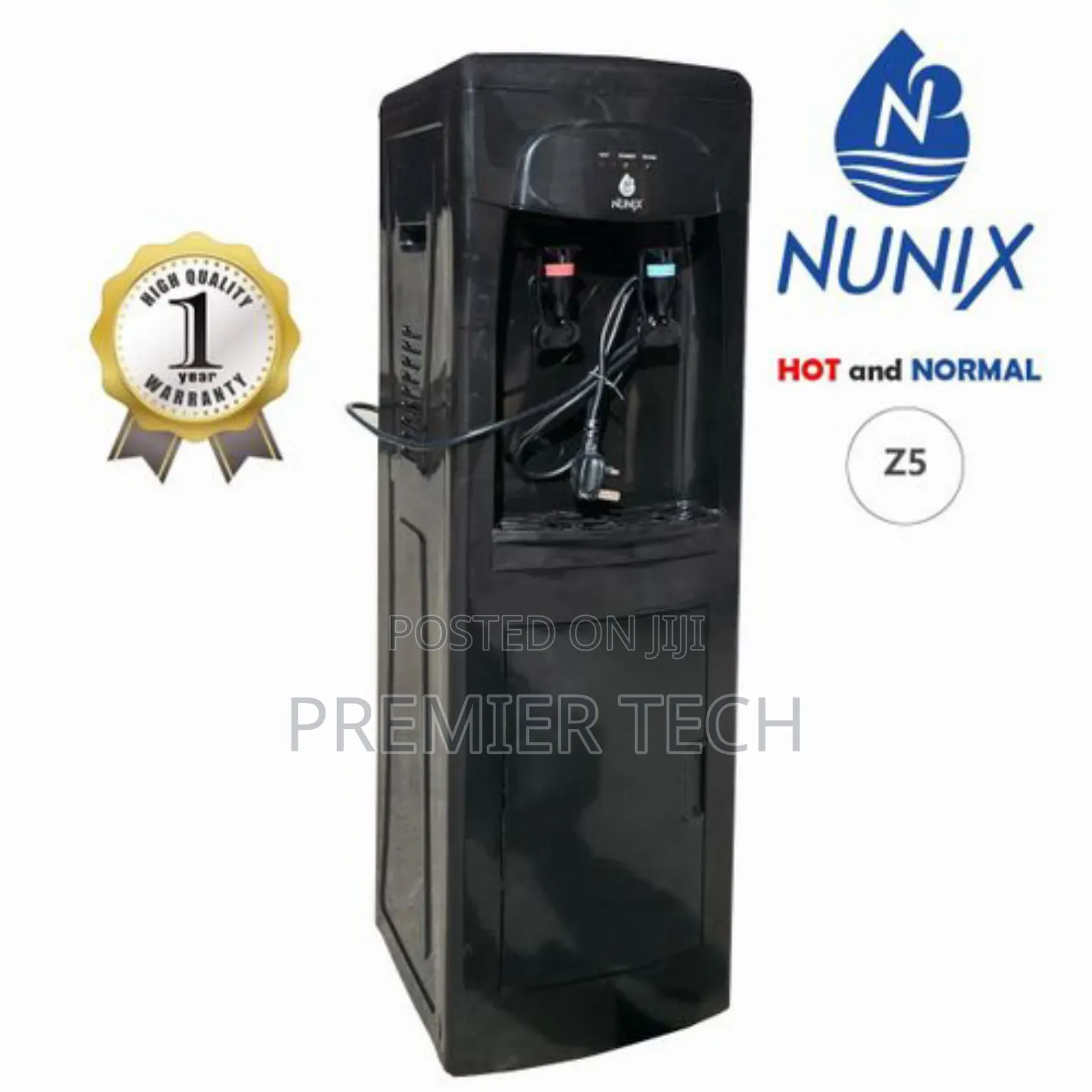 Nunix Water  Dispenser 
Z5 (Black and White)
Hot and Normal
