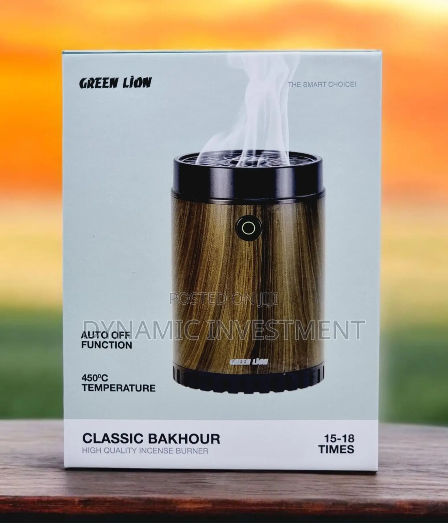 Green Lion Classic Bakhour Incense Burner, Portable Electric Bakhoor