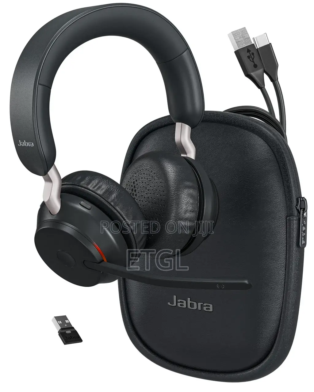 Jabra Evolve2 75 Stereo Headset With Link 380c