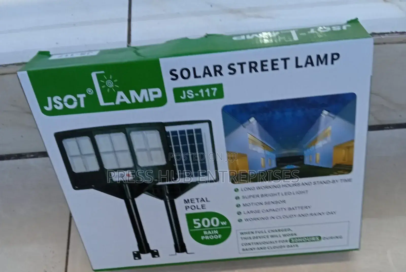 Jsot Lamp Js-117 Solar Street Lamp,