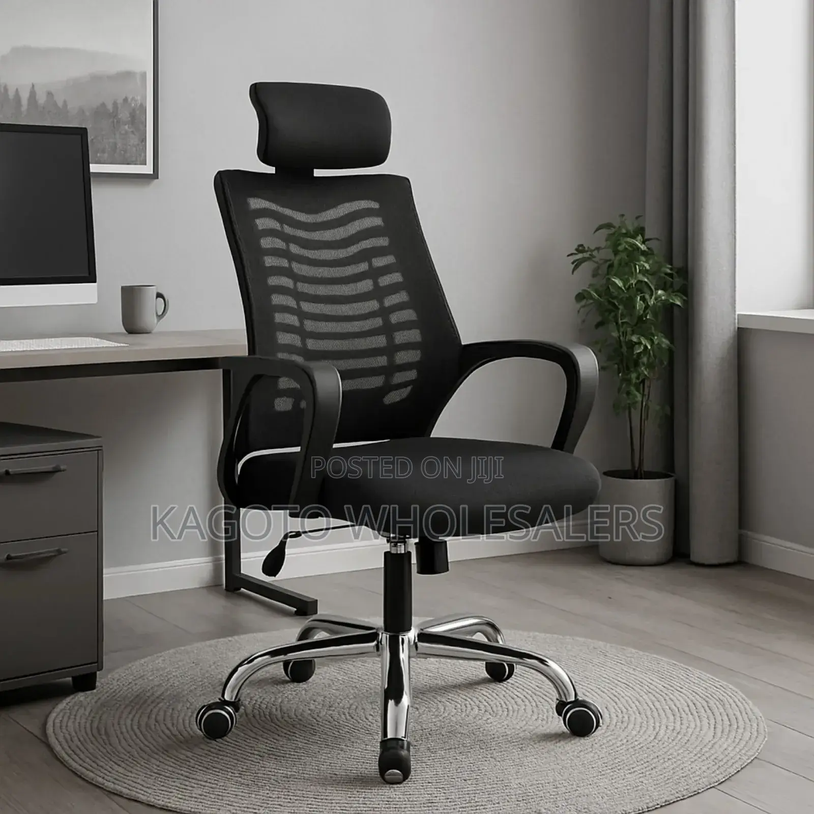 Office Chair With Headrest