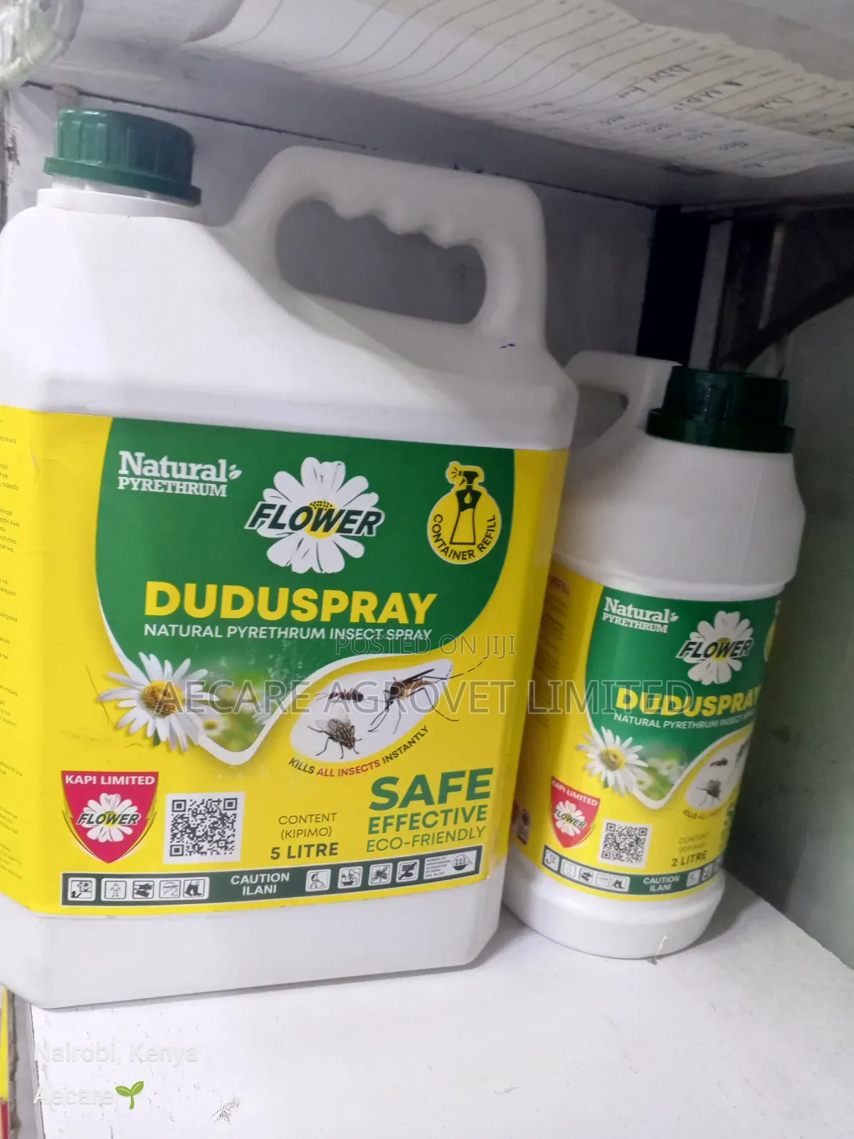 Duduspray Natural Pyrethrum Insect Spray 2litre, 5litre