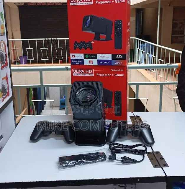Hy300 Gaming Projector With Smooth Visuals and Low Input Lag