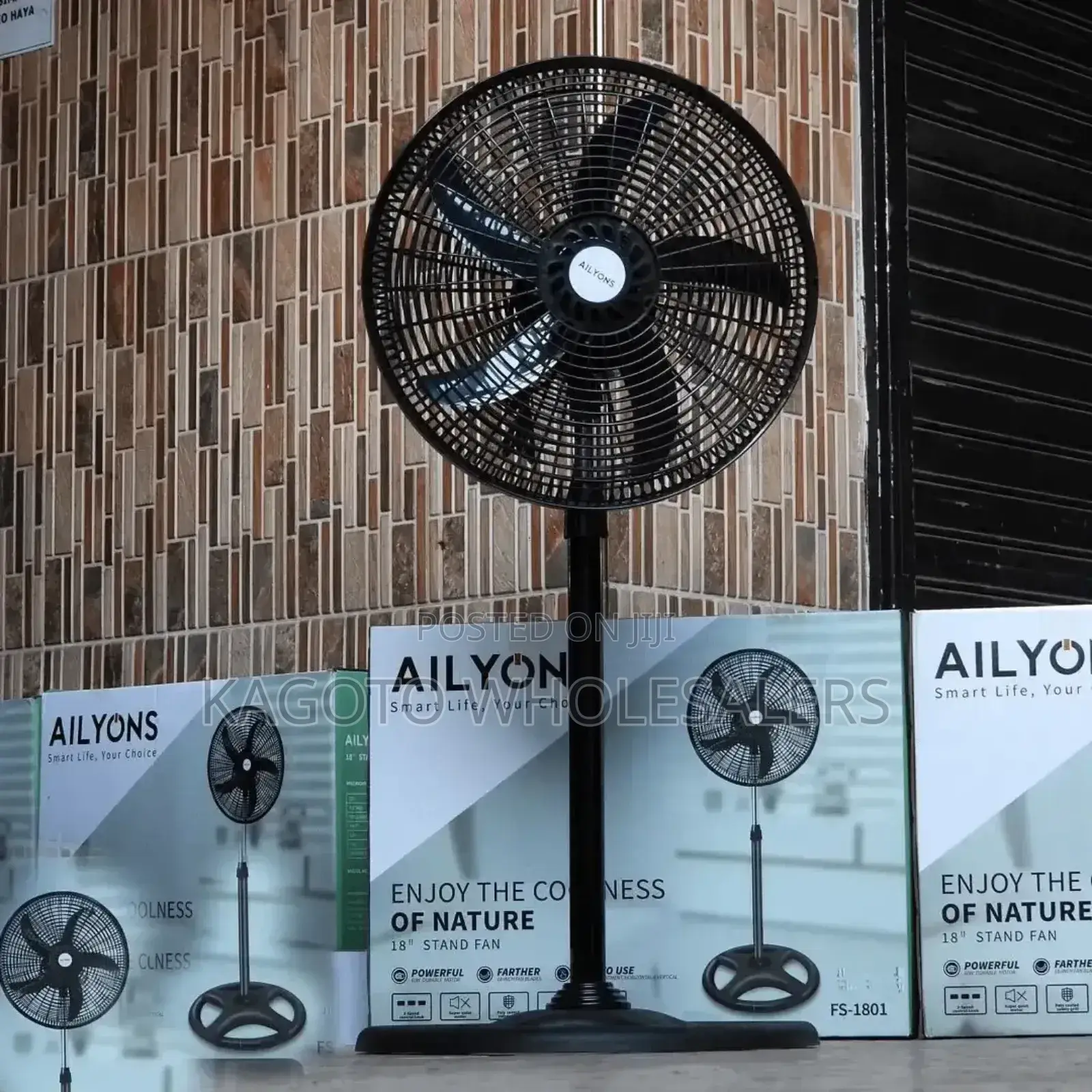 Ailyons 18inch Standing Fan