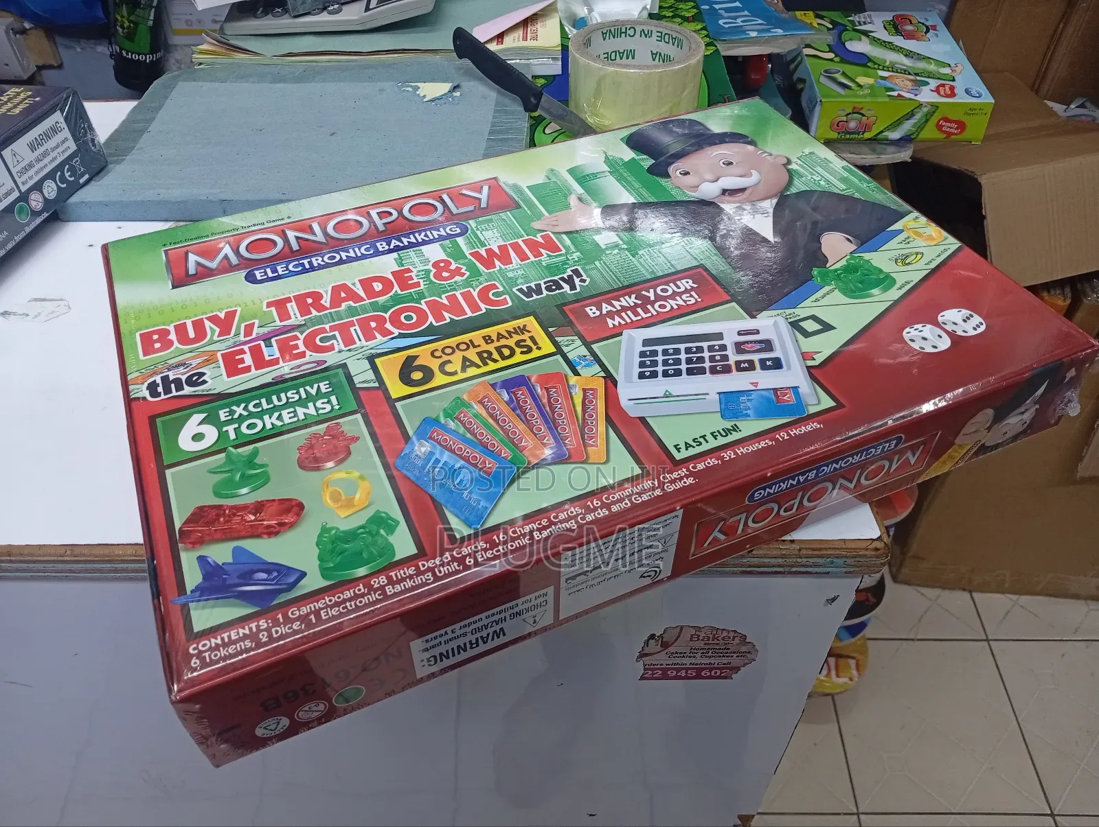 Monopoly Electronic Banking Board Game