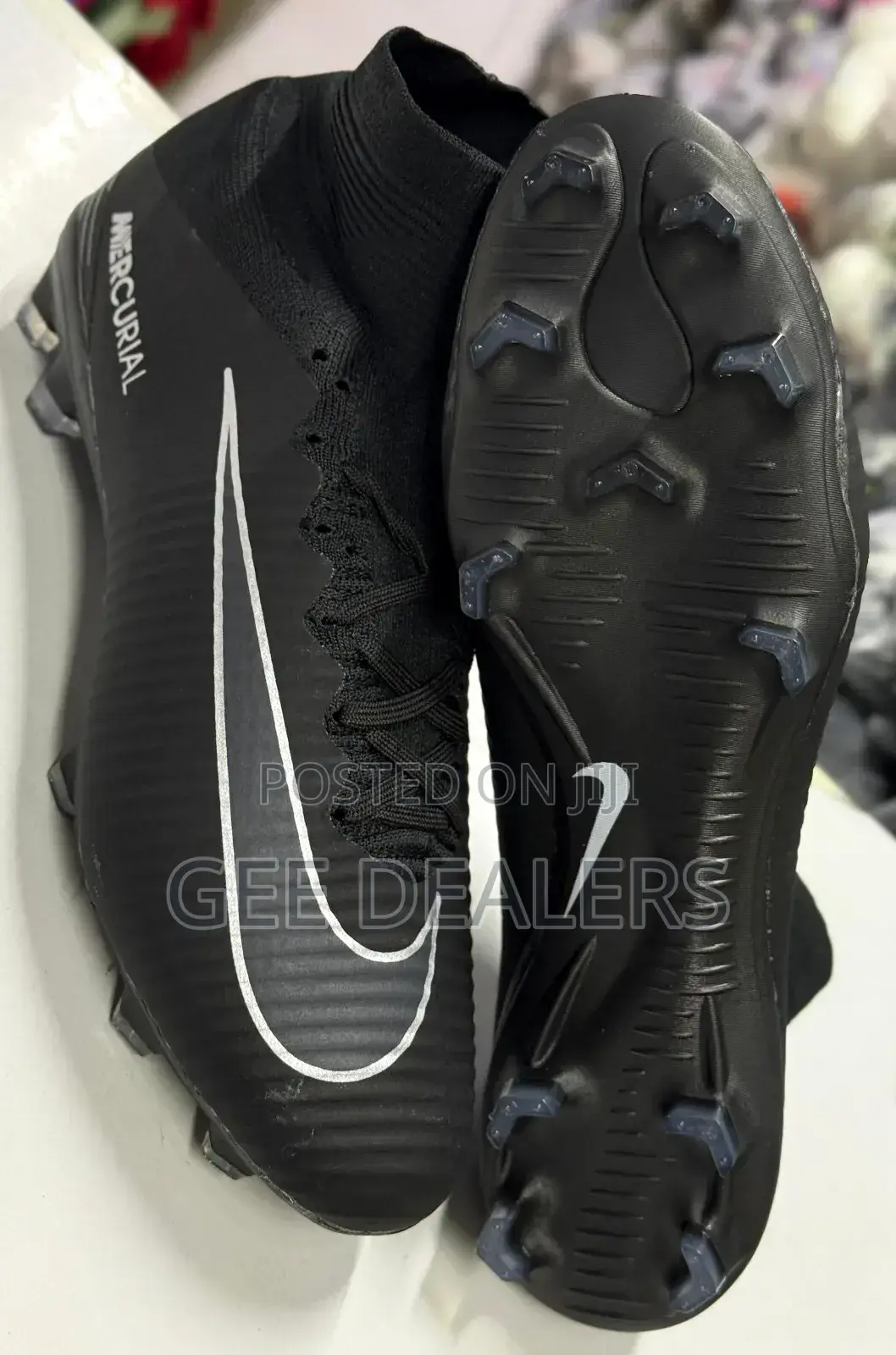 Nike Airzoom High Top Football Boots, Ankle Socks Football Boots,