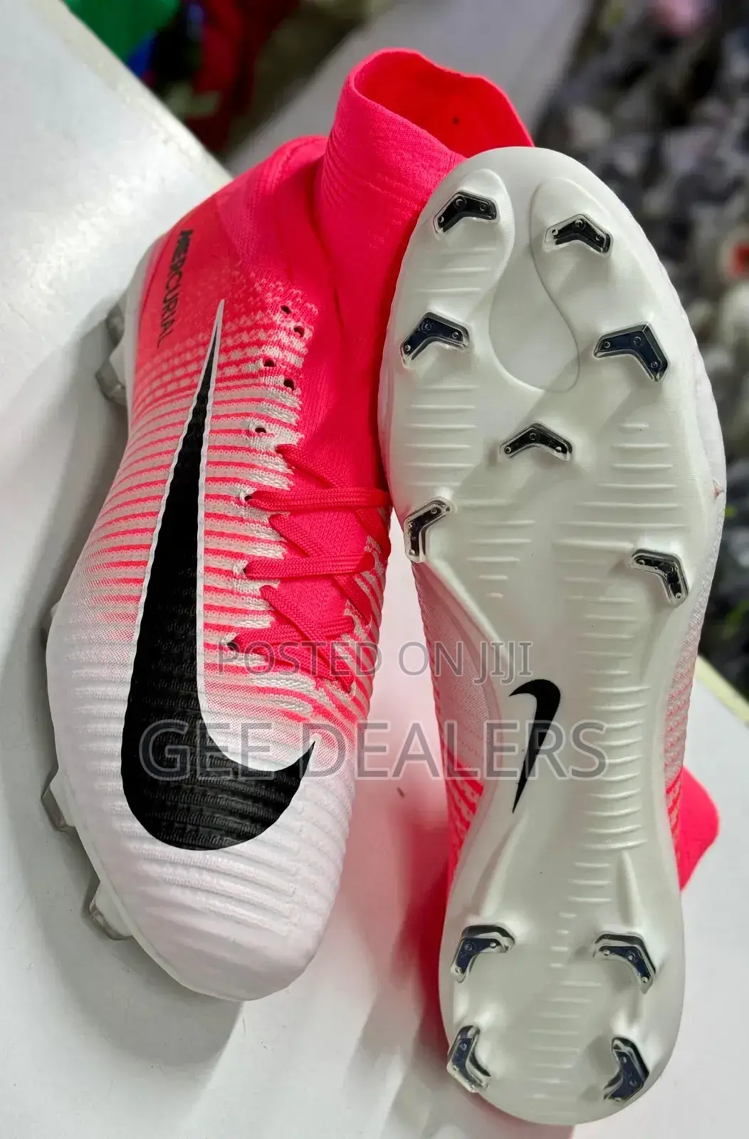 Nike Airzoom High Top Football Boots, Ankle Socks Football Boots,