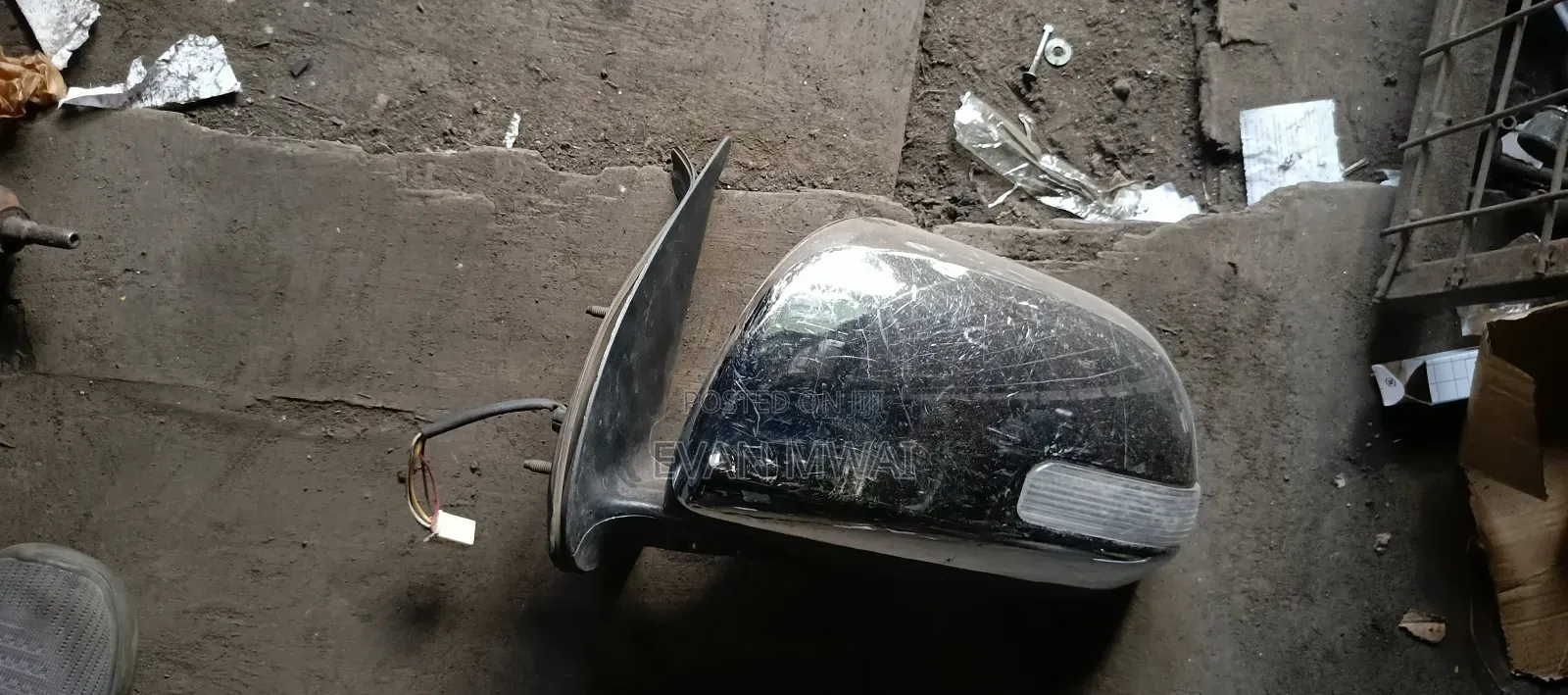 Vigo Chrome Signal Side Mirror Left Available