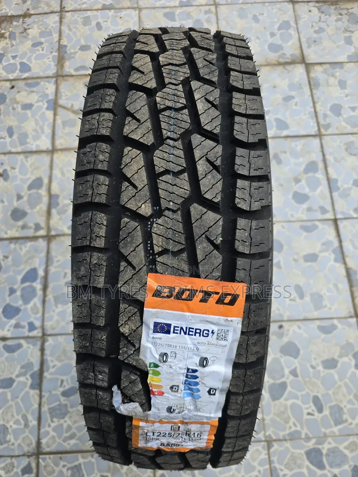 225 /75 R16 Boto (Commercial)All Terrein.