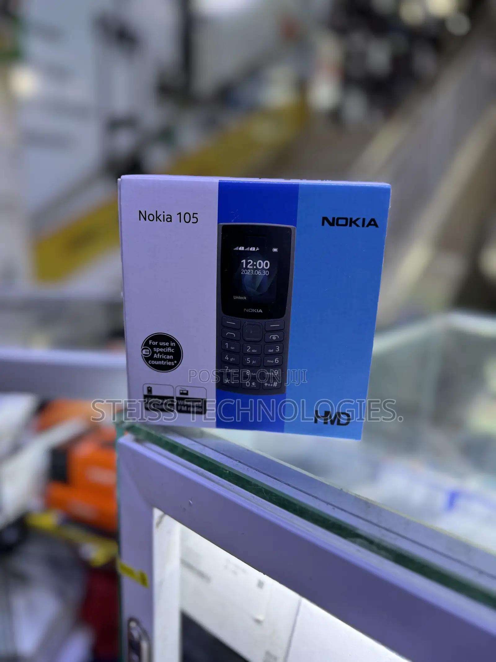 New Nokia 105 Black