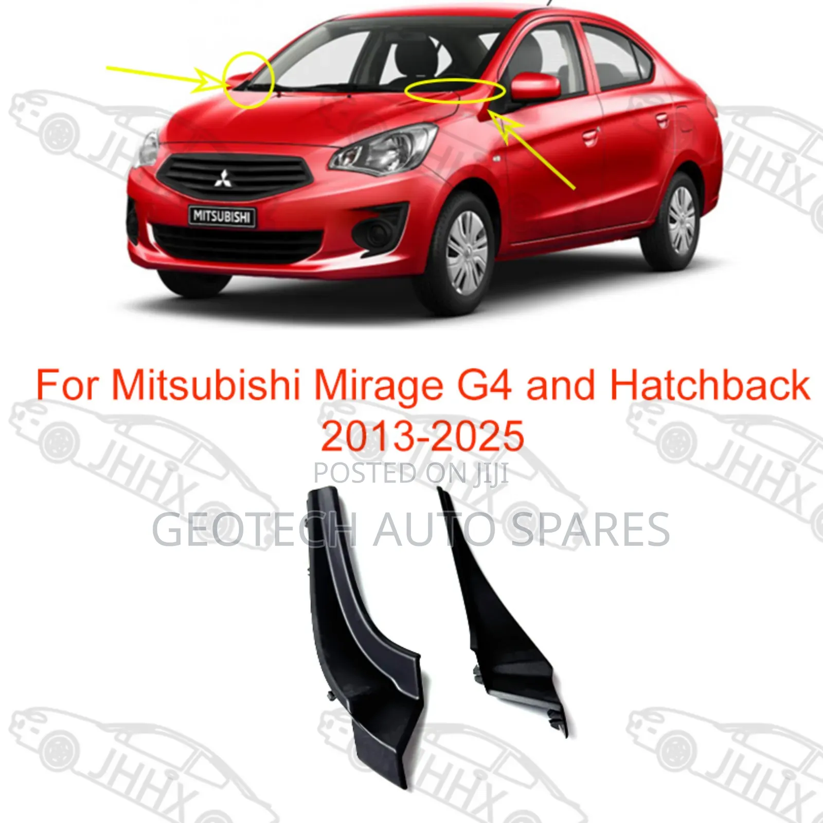 Mitsubishi Mirage Windscreen Finisher