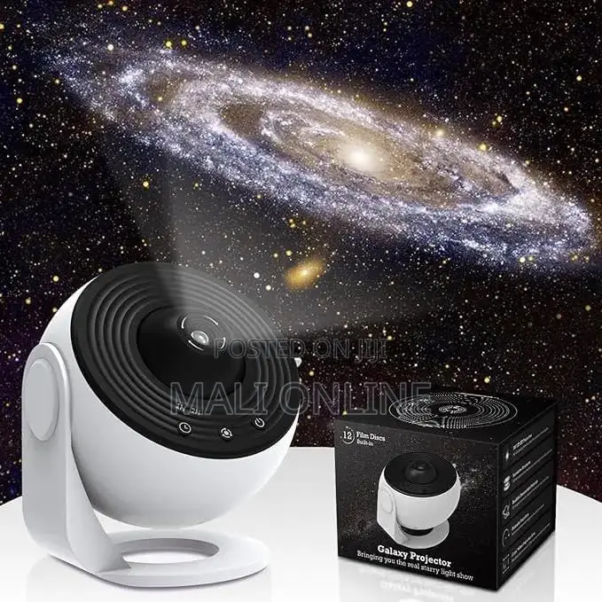 Night Light Galaxy Projector 360° Rotating Planetarium Lamp Hd Nebula
