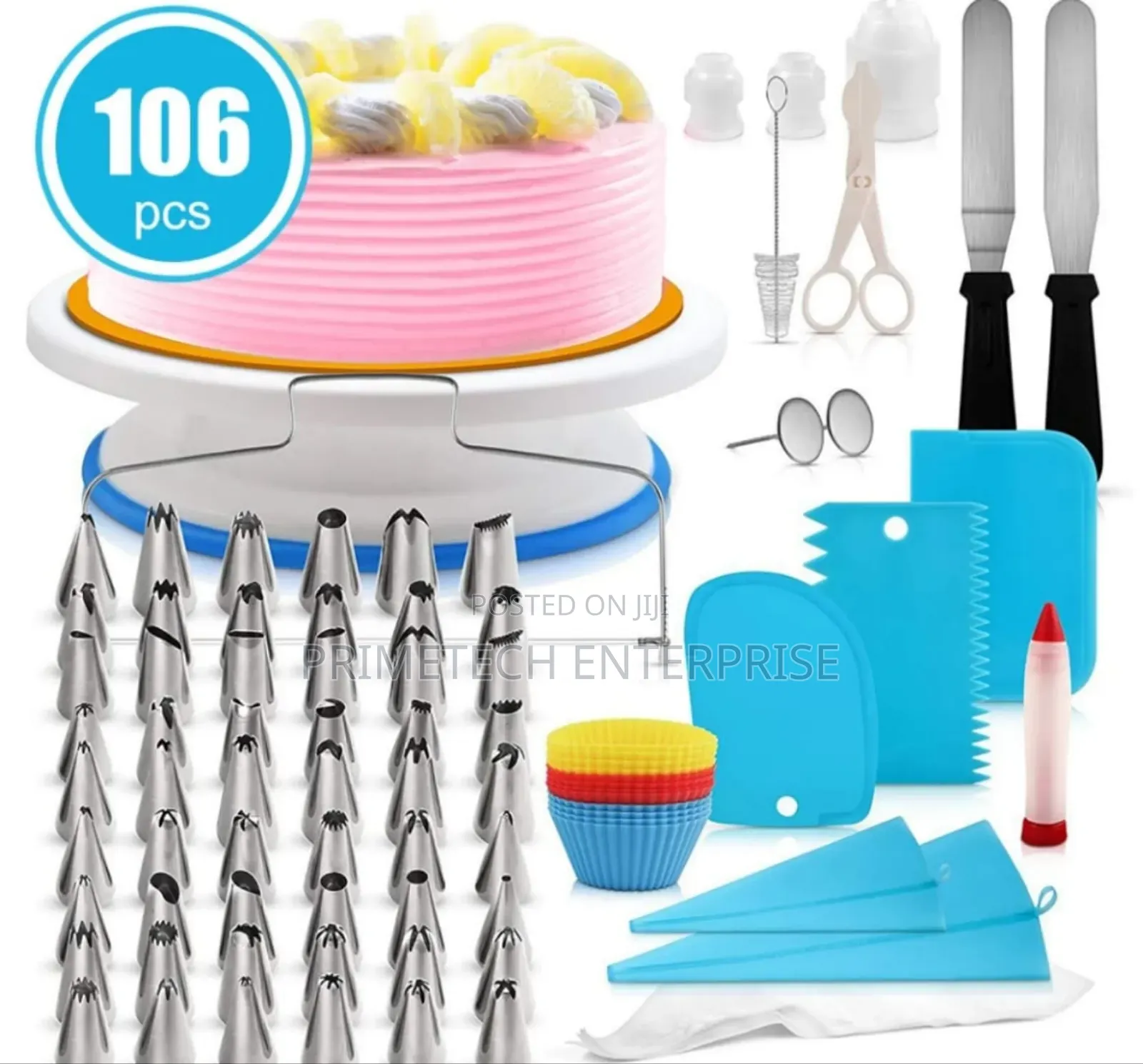 106 Pieces Cake Decoration Set