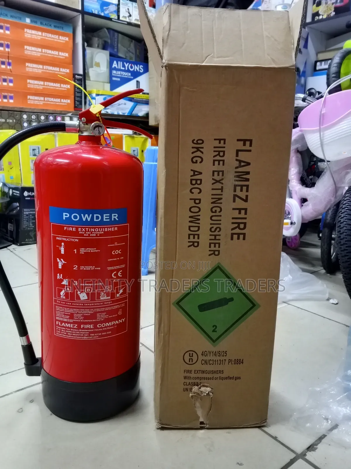 Fire Extinguisher 9 Kg Dry Powder