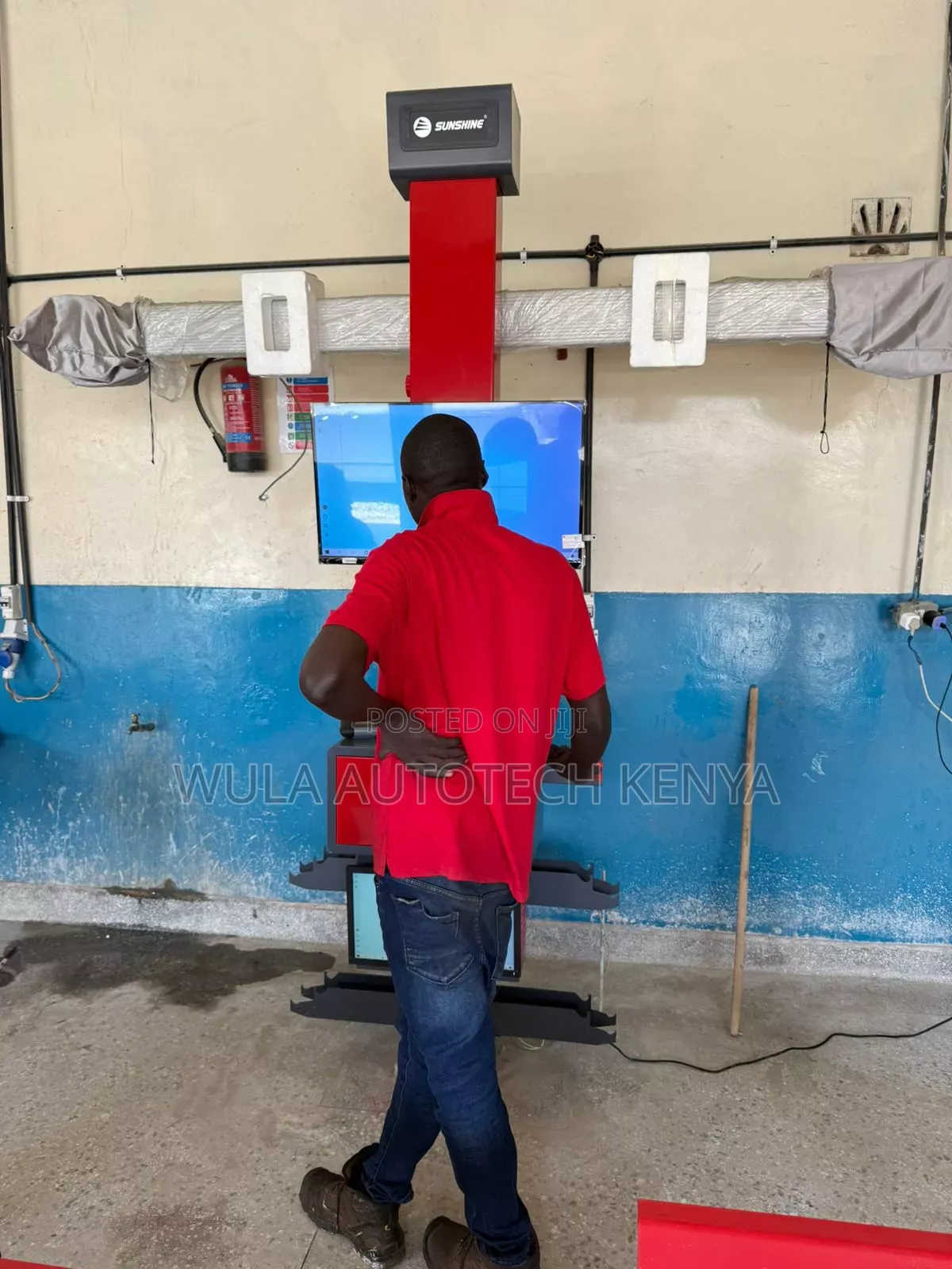 Heavy Duty Machinery Wheel Alignment S-M5 Machine With All Accessories