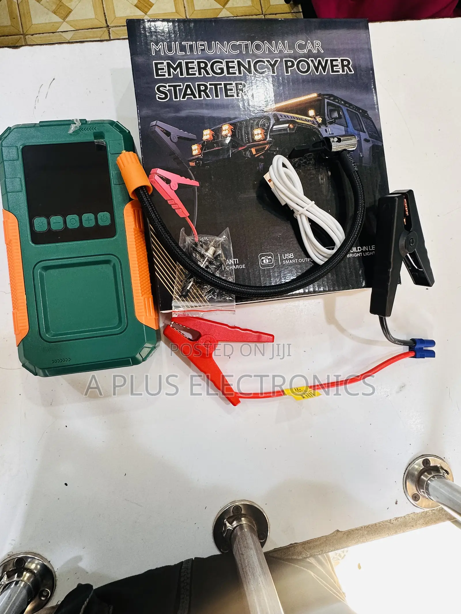 Vq201 Jumpstarter + Tyre Inflator – Compact, Reliable Easy to Use