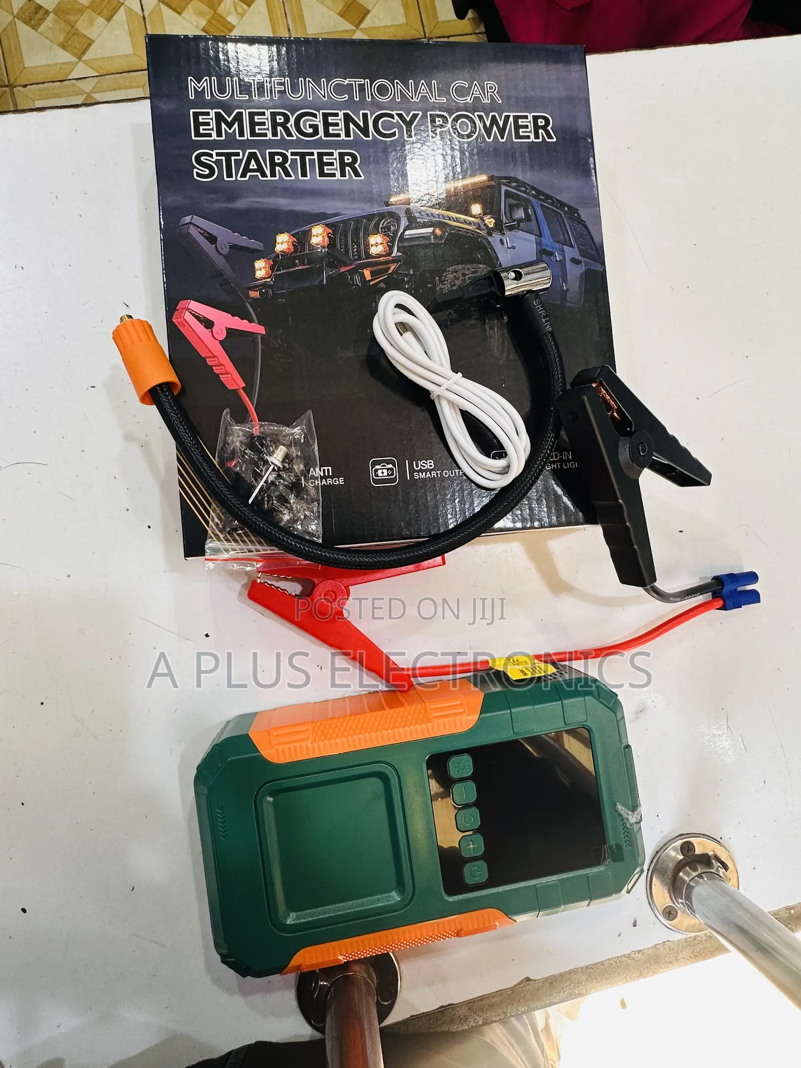 Vq201 Jumpstarter + Tyre Inflator – Compact, Reliable Easy to Use