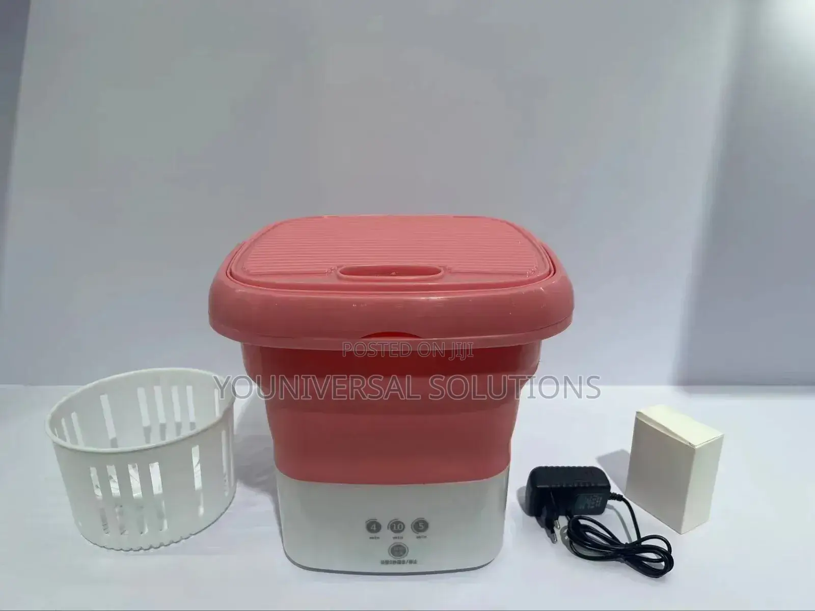10l Collapsible Mini Washing Machine With Dryer