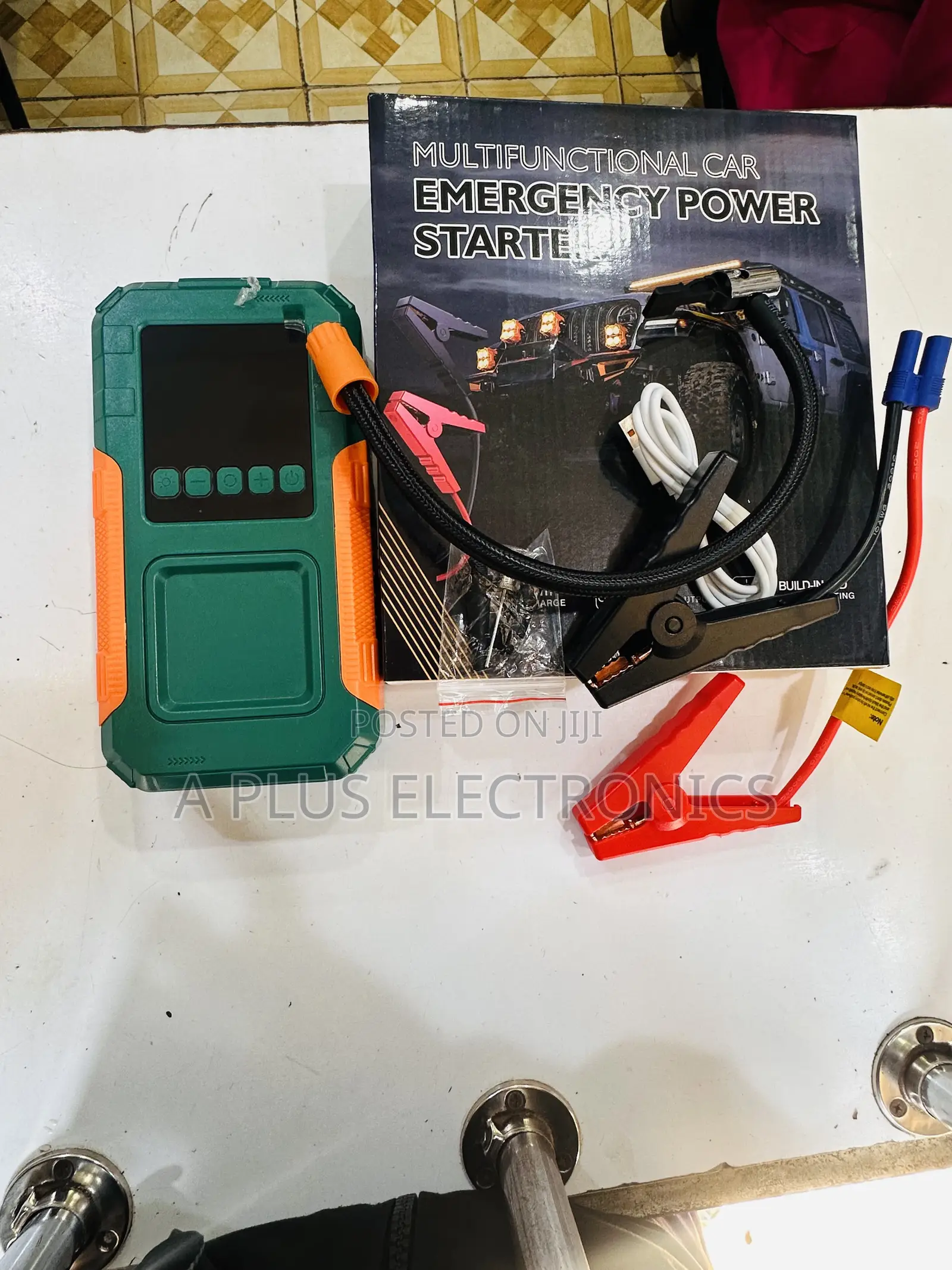 Vq201 Jumpstarter + Tyre Inflator – Strong Battery Booster