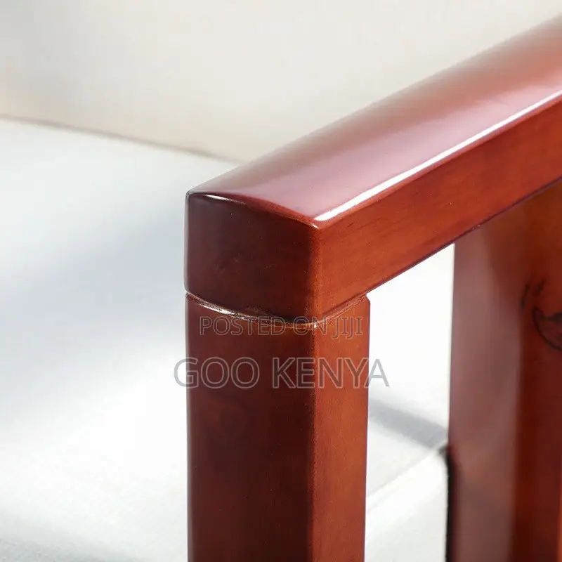 Home Chair; Solid Wood Office Lounge Chair With Comfortable Thick Foam
