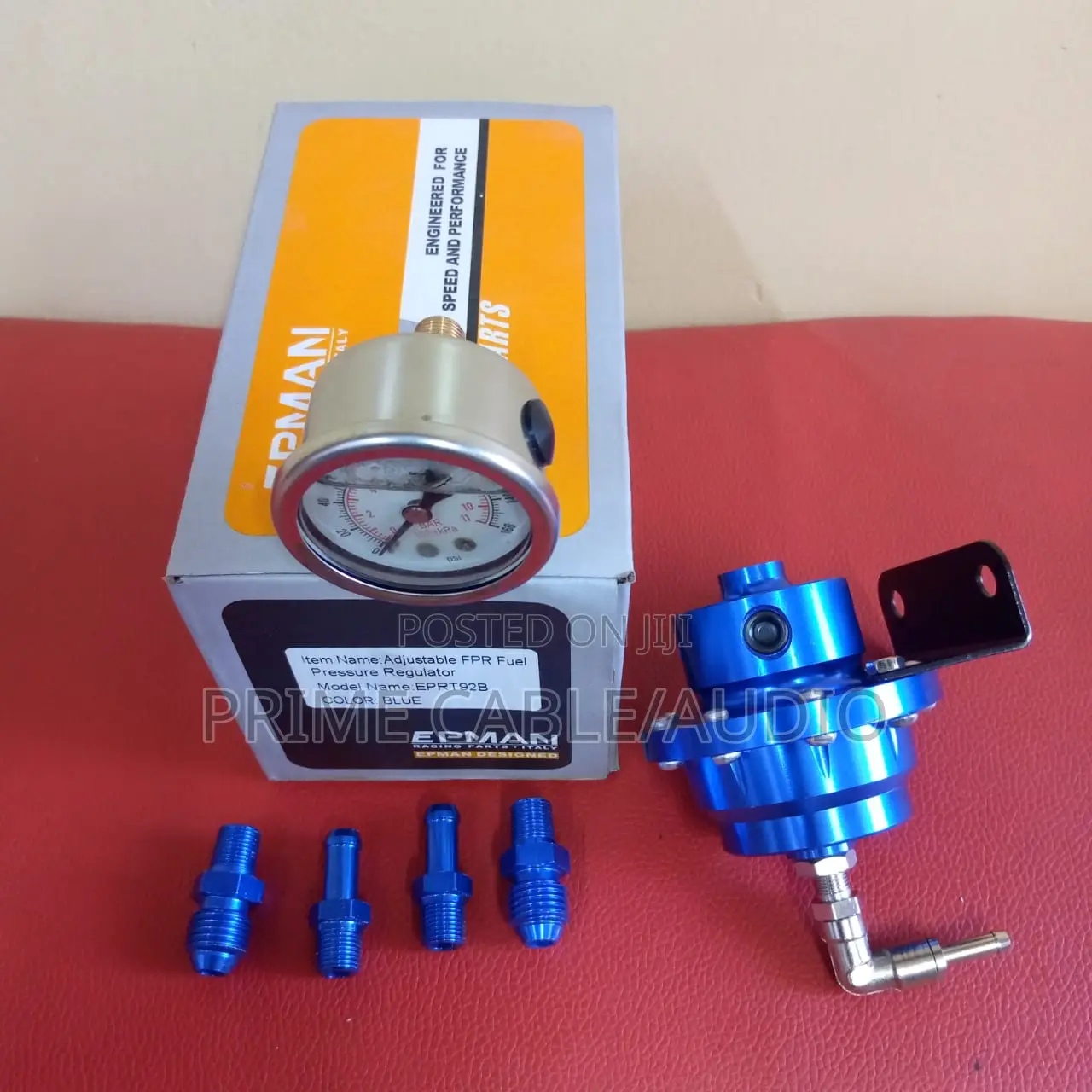 Fuel Pressure Regulator Plus Liquid Gauge 0-160 Psi