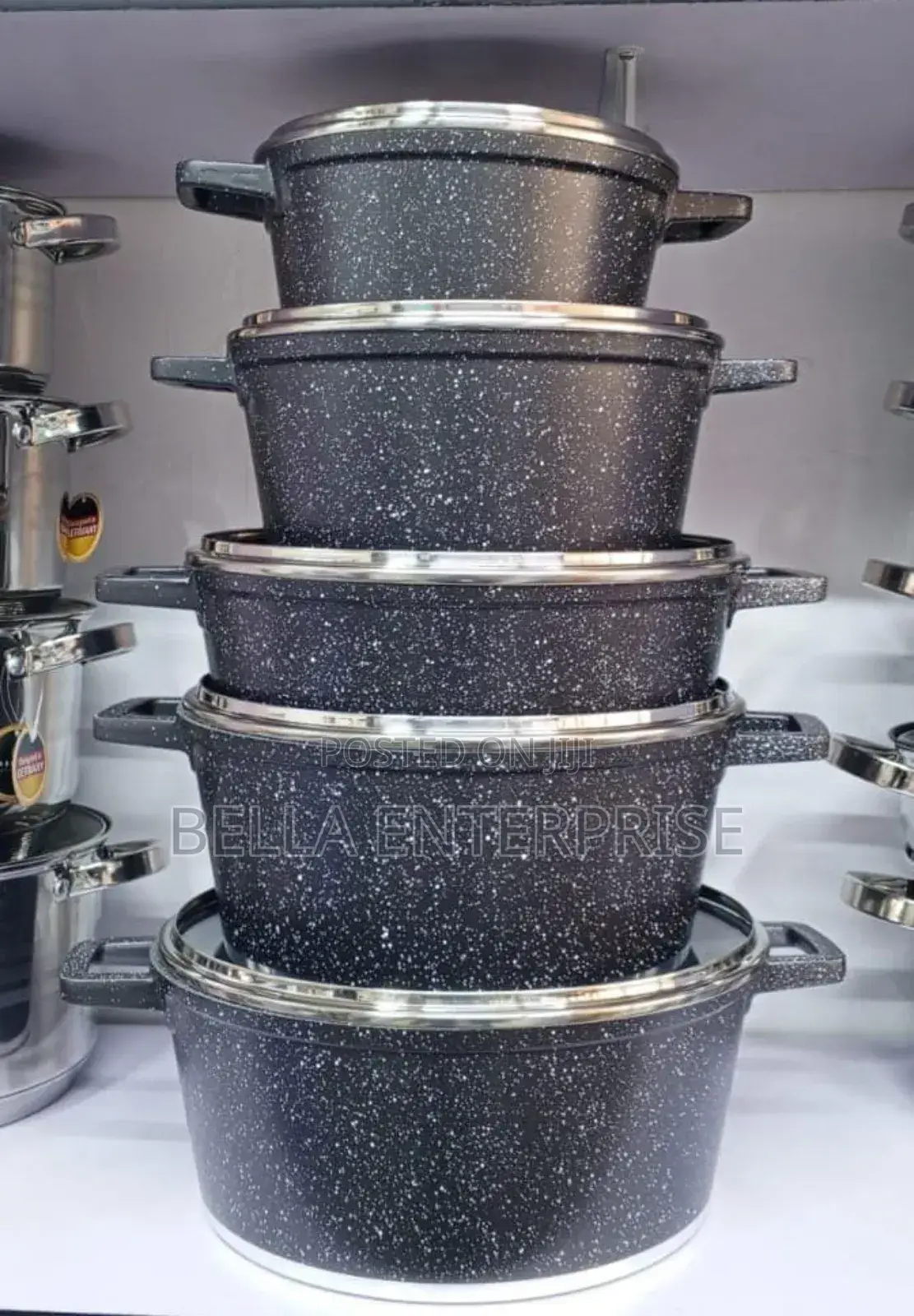 10pc Granite Cookware Non Stick Set at 12,455