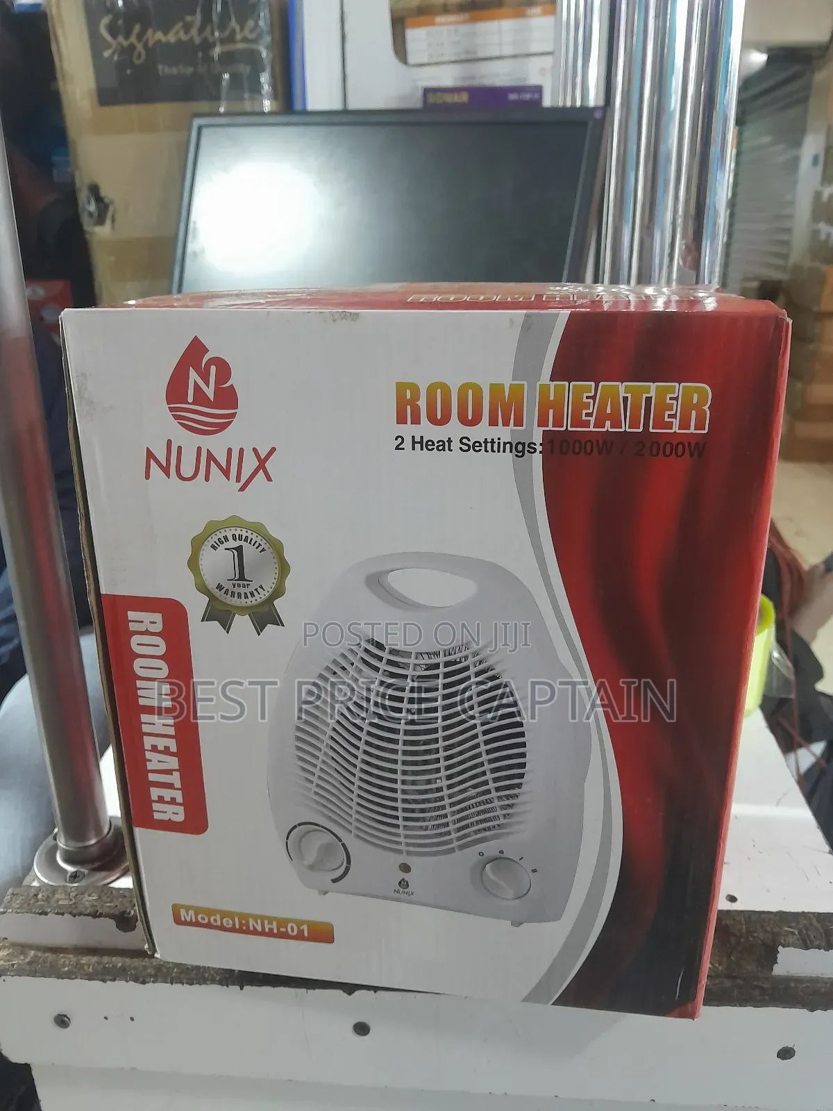 Nunix Fan Room Heater Brand New