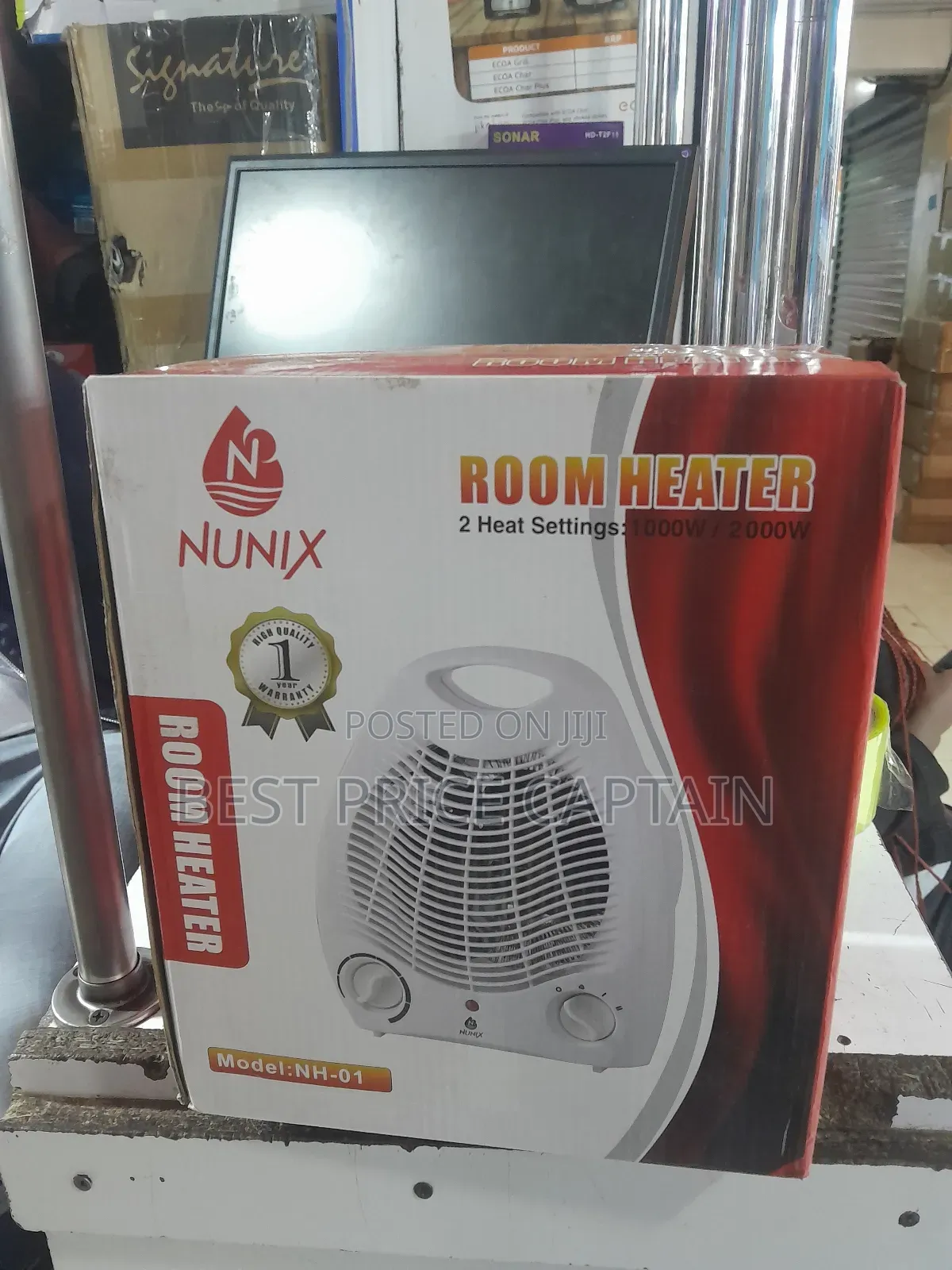 Nunix Fan Room Heater Brand New