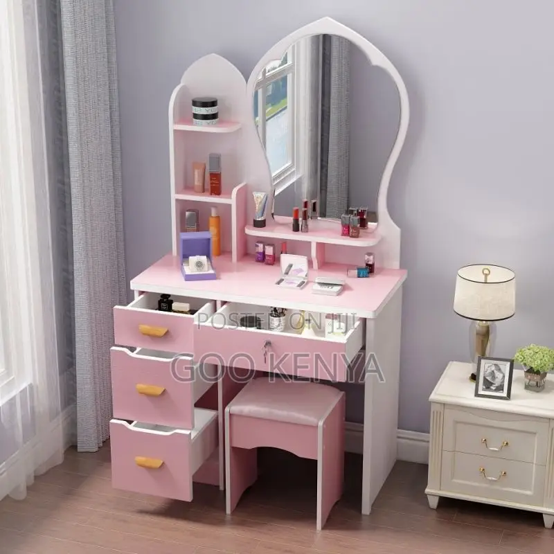 Home Dressing Table; Contemporary Queen Makeup Vanity Table Set