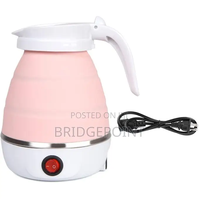 Travel Kettle Electric Small Foldable Portable Kettle,Silicone