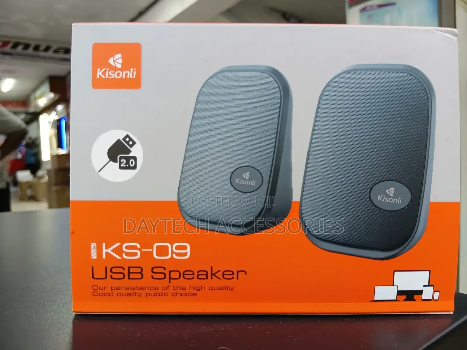 Kisonli Ks-09 High-Quality Audio Speakers for Pc or Laptop