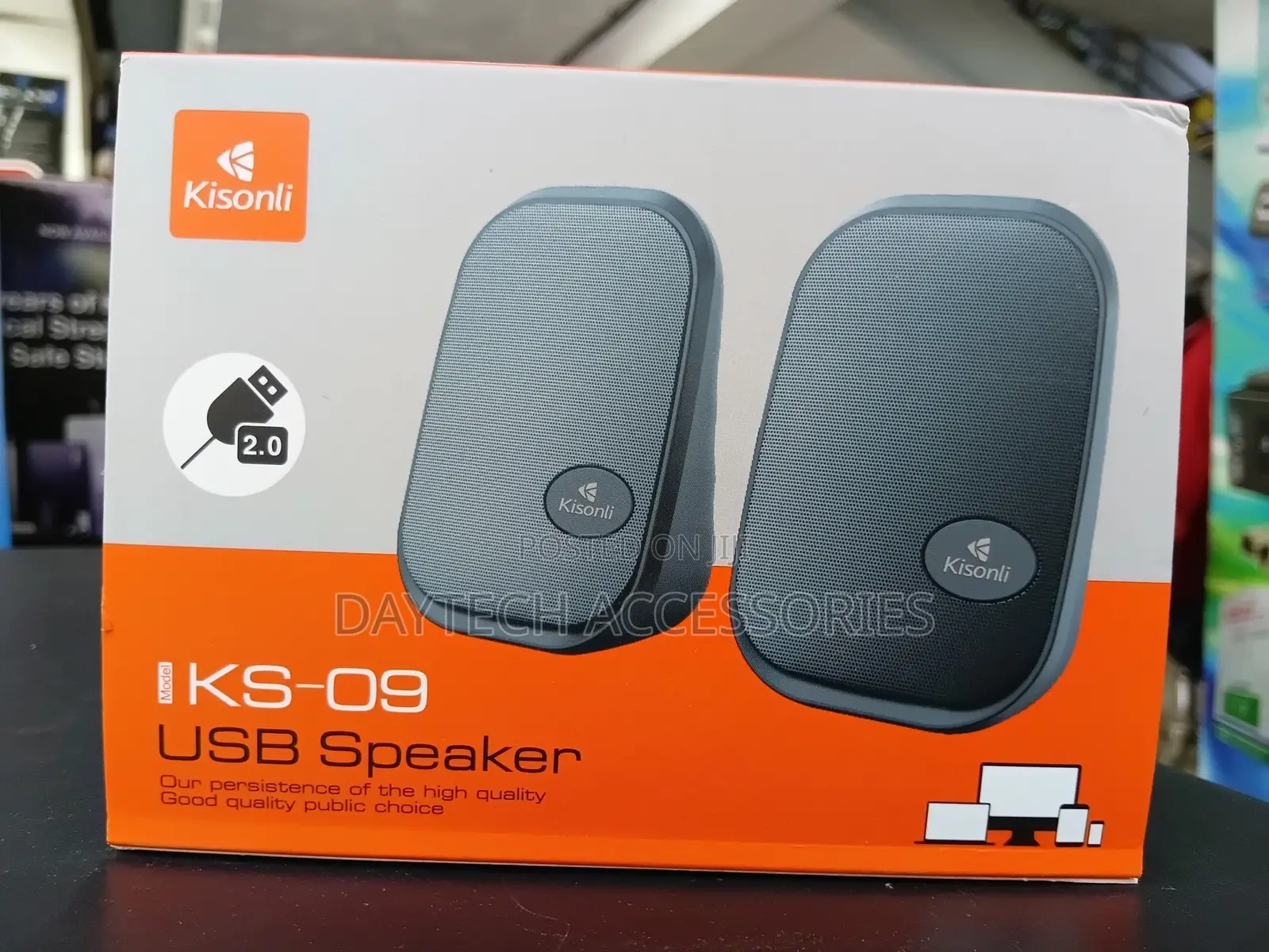 Kisonli Ks-09 High-Quality Audio Speakers for Pc or Laptop