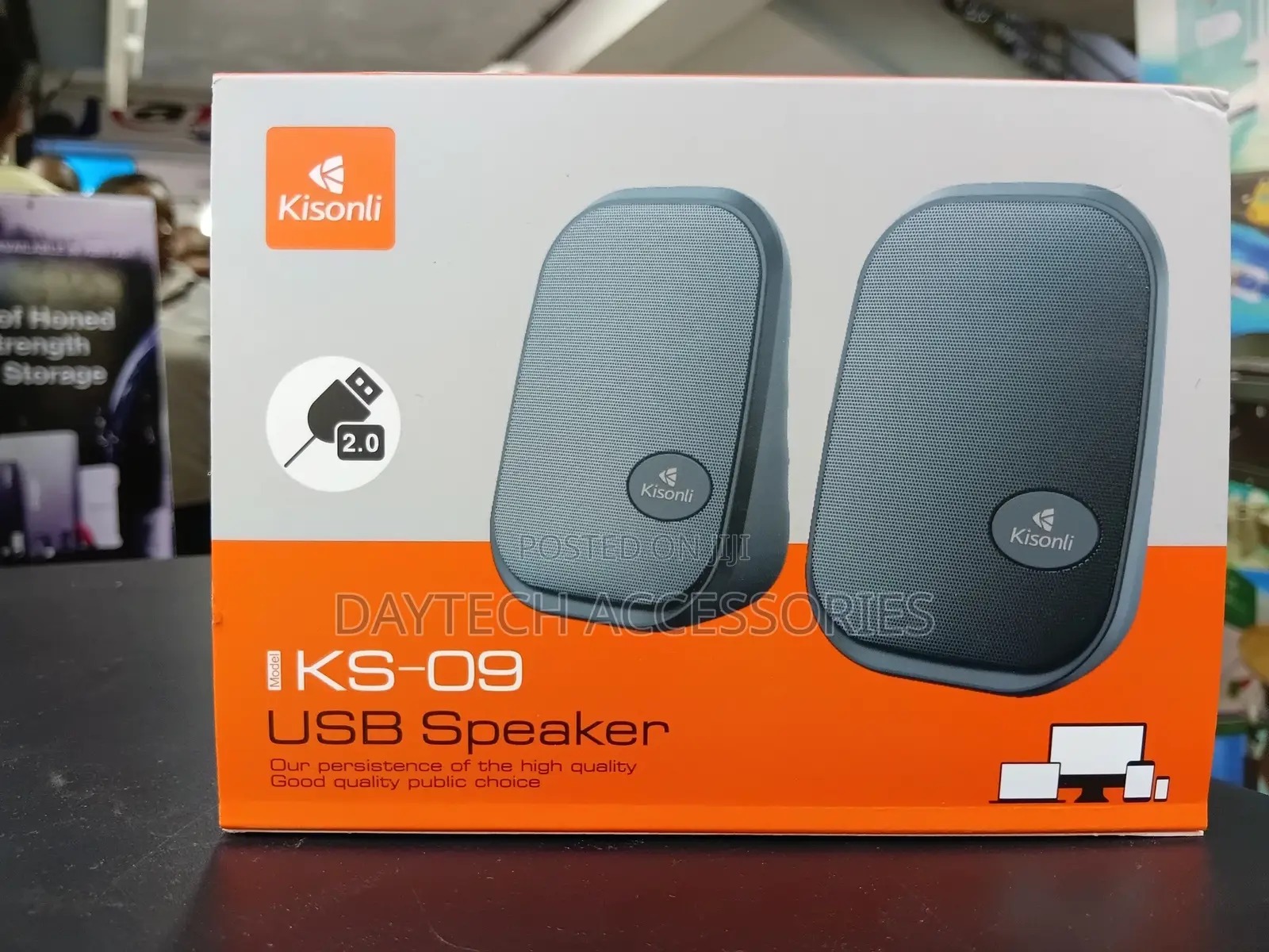Kisonli Ks-09 High-Quality Audio Speakers for Pc or Laptop